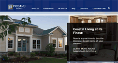 Desktop Screenshot of piccardhomes.com